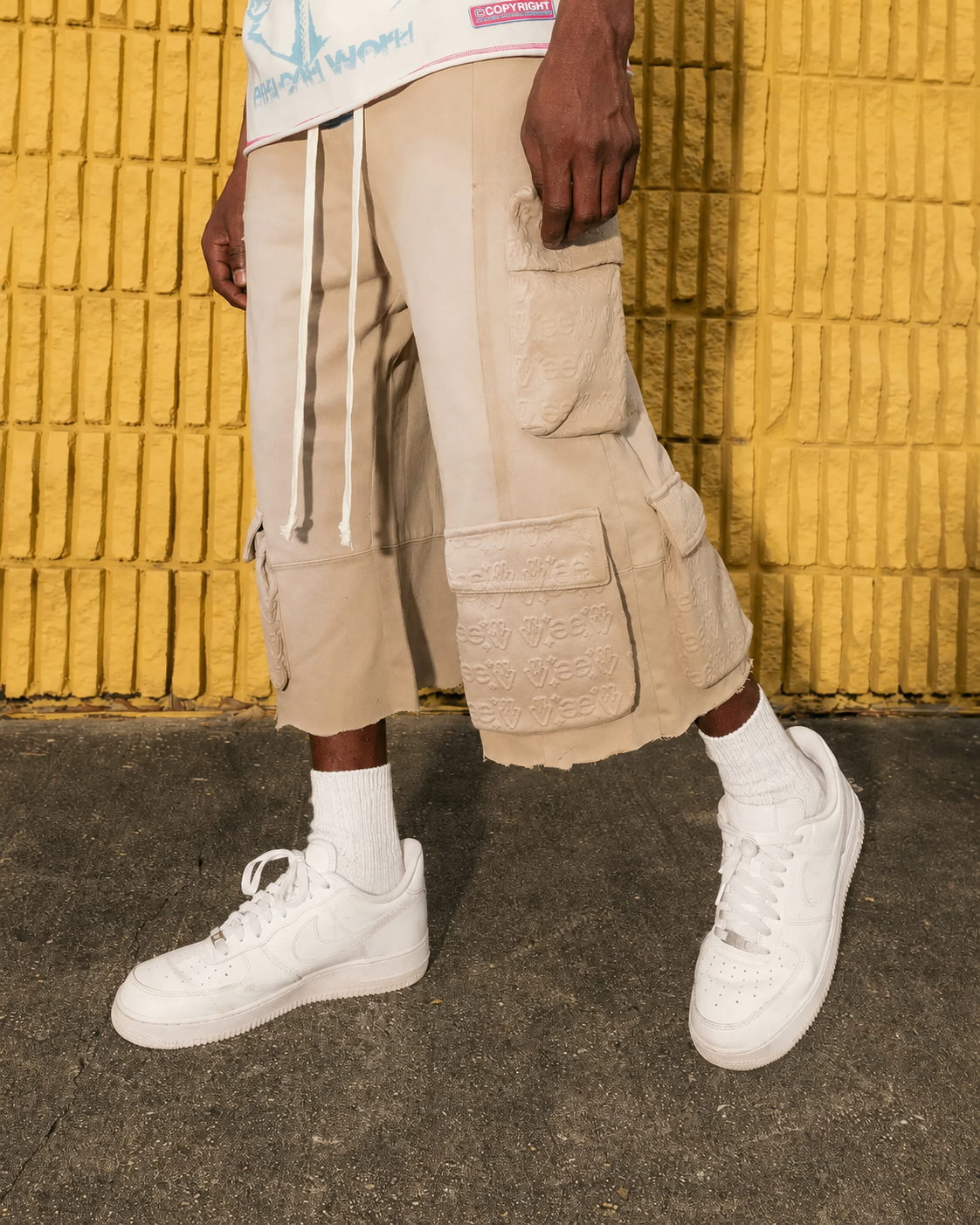 REVERT SHORTS TAN**