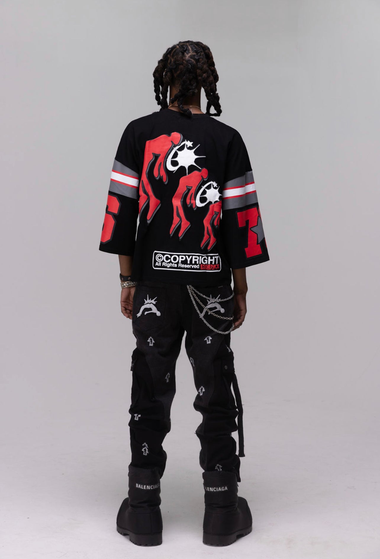 ESSENCE [SPIRITUAL AWAKENING] SNAP CARGOS “BLACK”