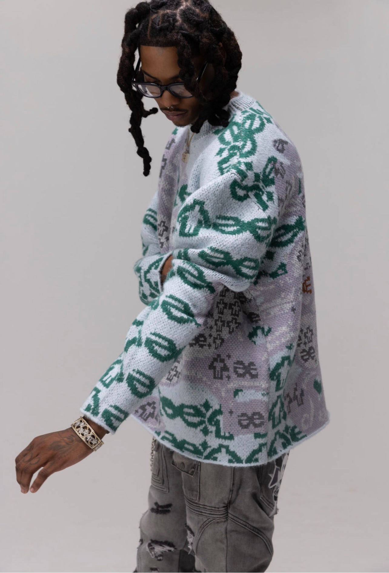 HARDHEAD [SWEATER GREEN]