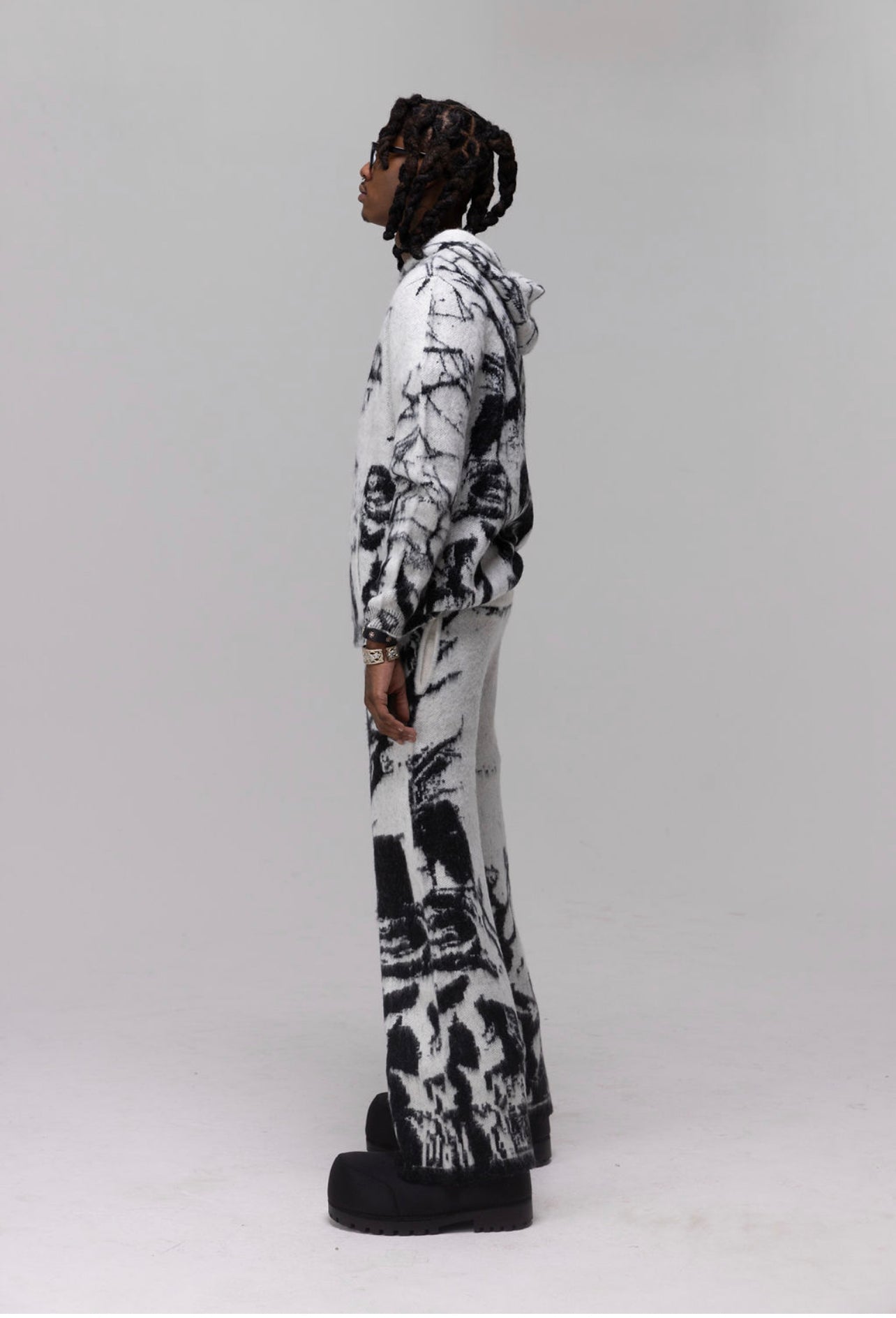 GRAVEYARD MOHAIR SET-[WHITE]