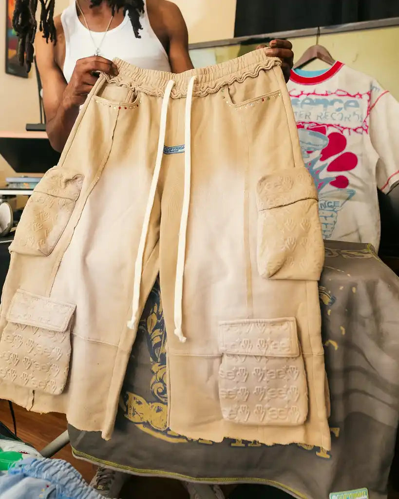 REVERT SHORTS TAN**