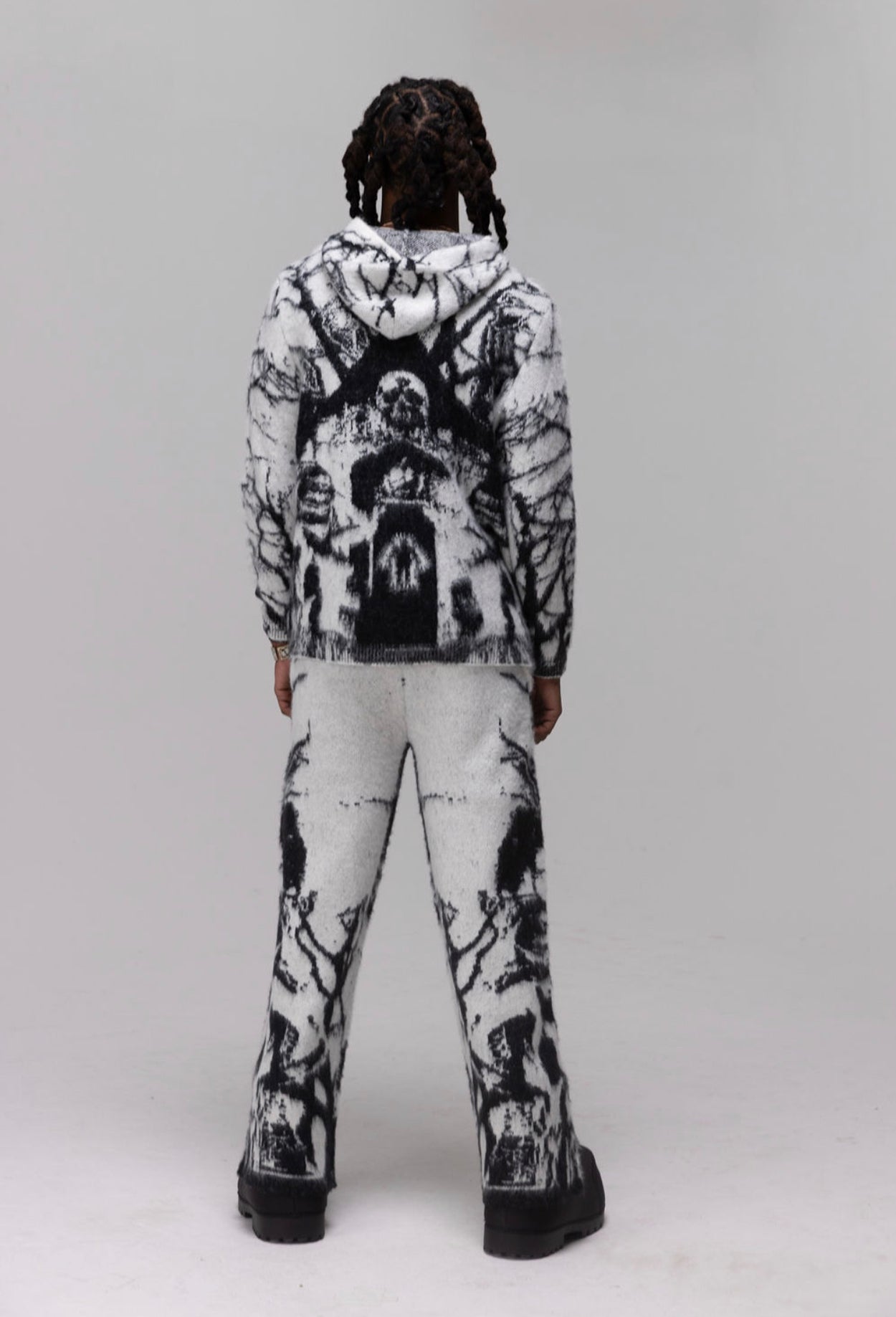 GRAVEYARD MOHAIR SET-[WHITE]