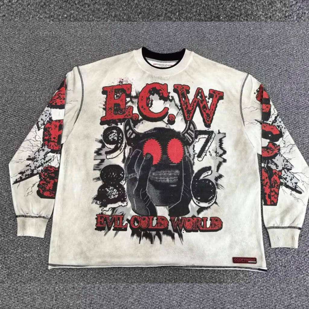 MENTAL BREAK LONG SLEEVE         [T-SHIRT]