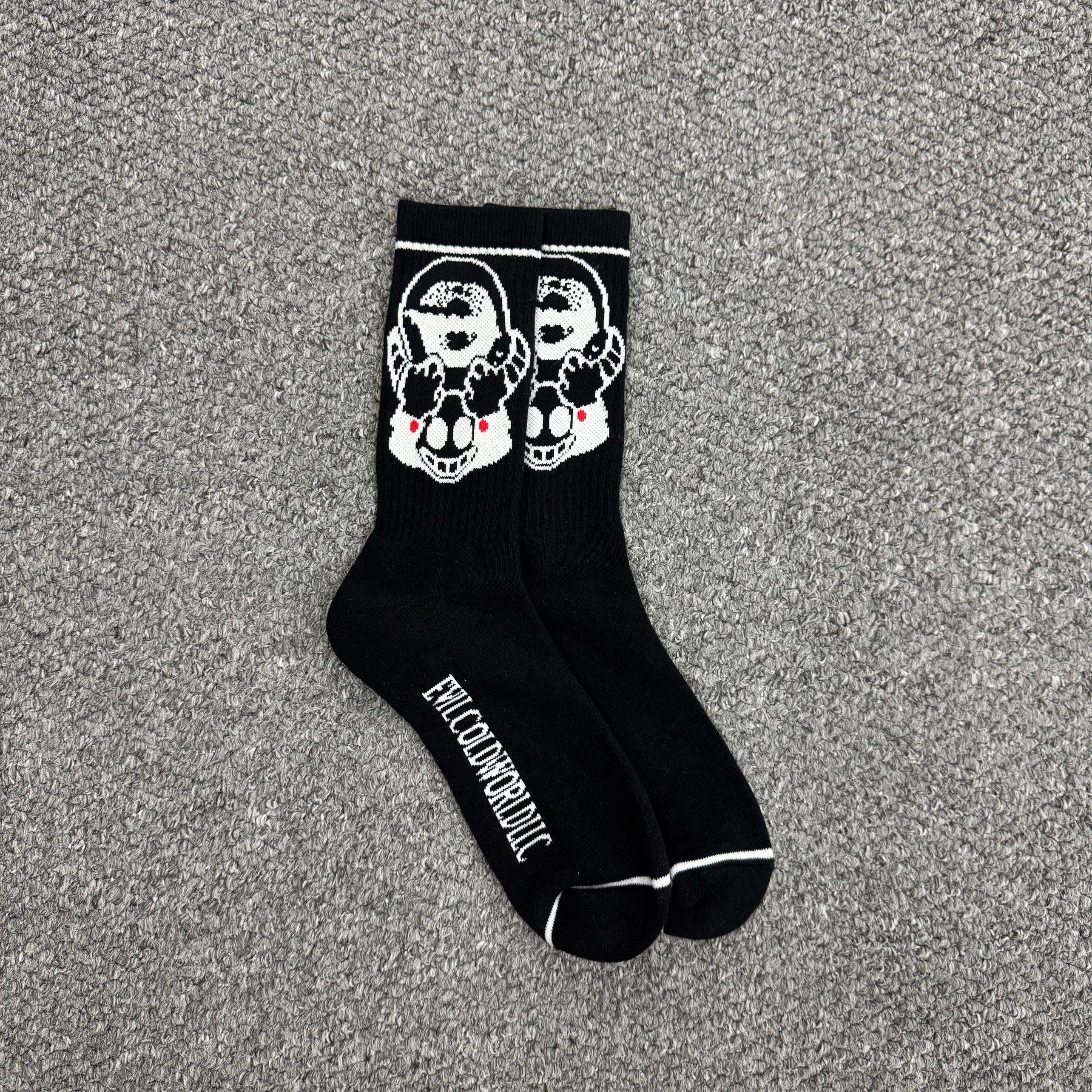 BLACK** LOGO SOCKS