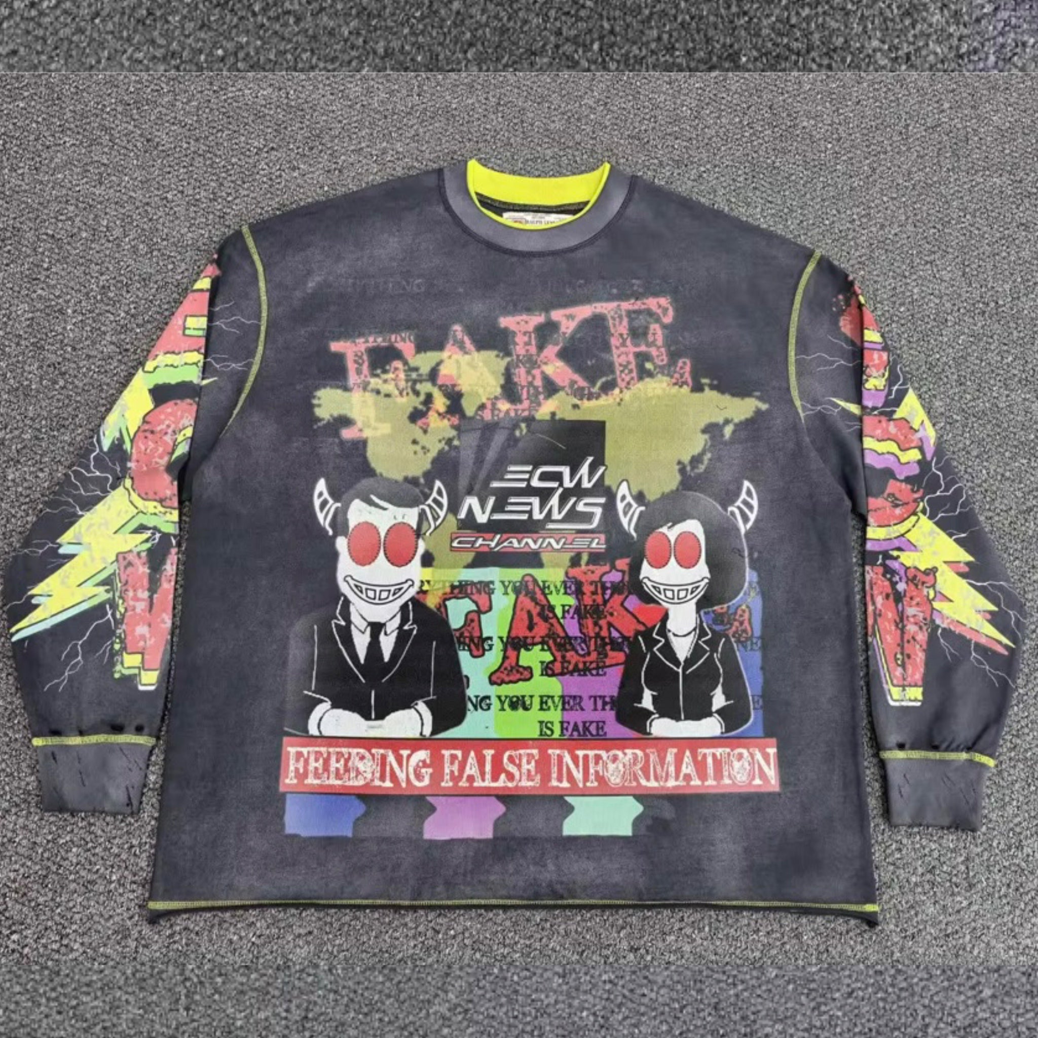 ECW NEWS LONG SLEVE [T-SHIRT]