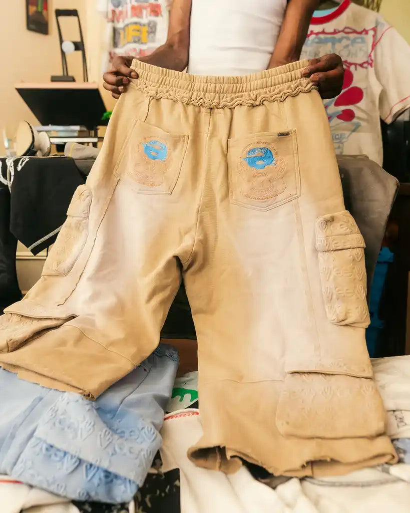 REVERT SHORTS TAN**