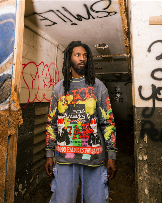 ECW NEWS LONG SLEVE [T-SHIRT]