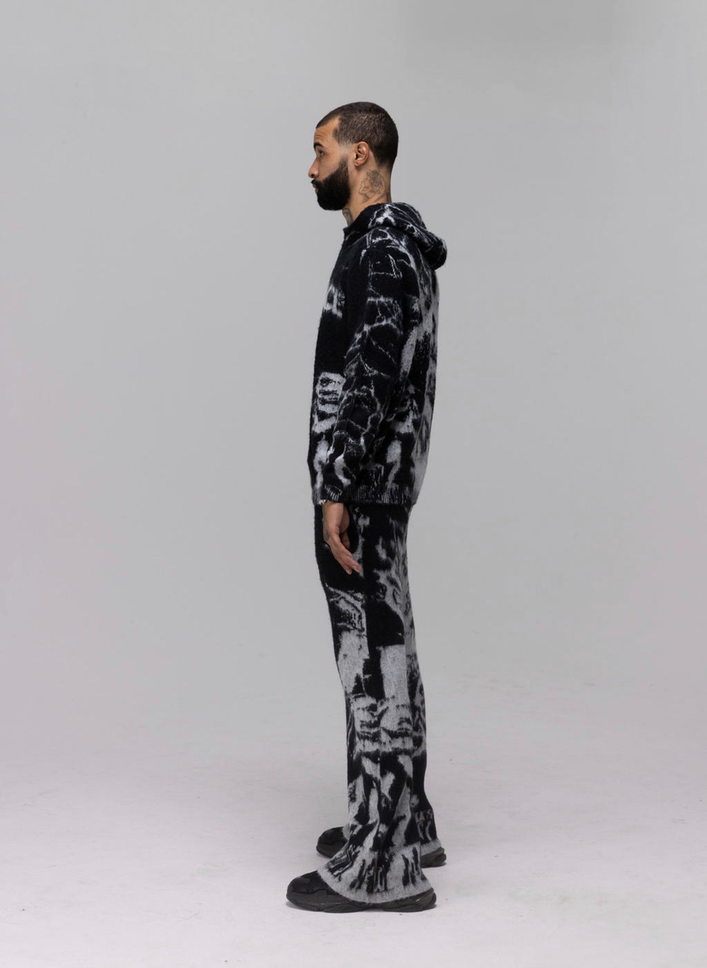 GRAVEYARD MOHAIR SET-[BLACK]
