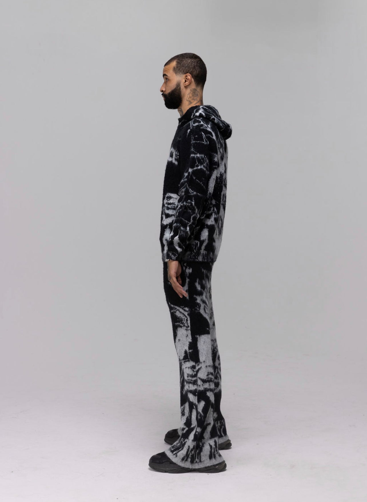 GRAVEYARD MOHAIR SET-[BLACK]