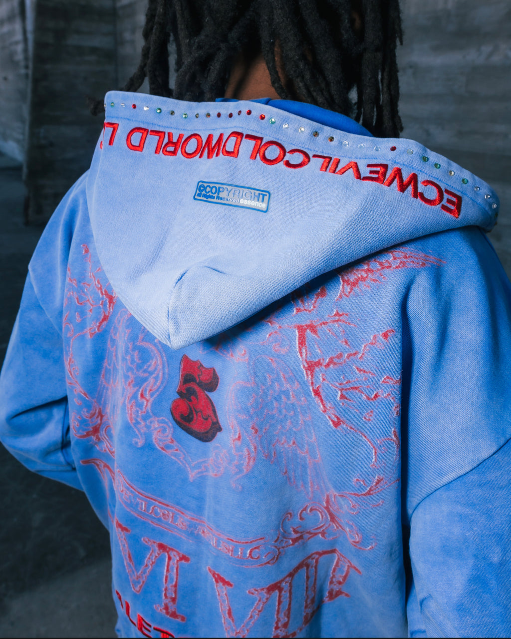 RASPBERRY REVERT                      [ZIP-UP HOODIE]