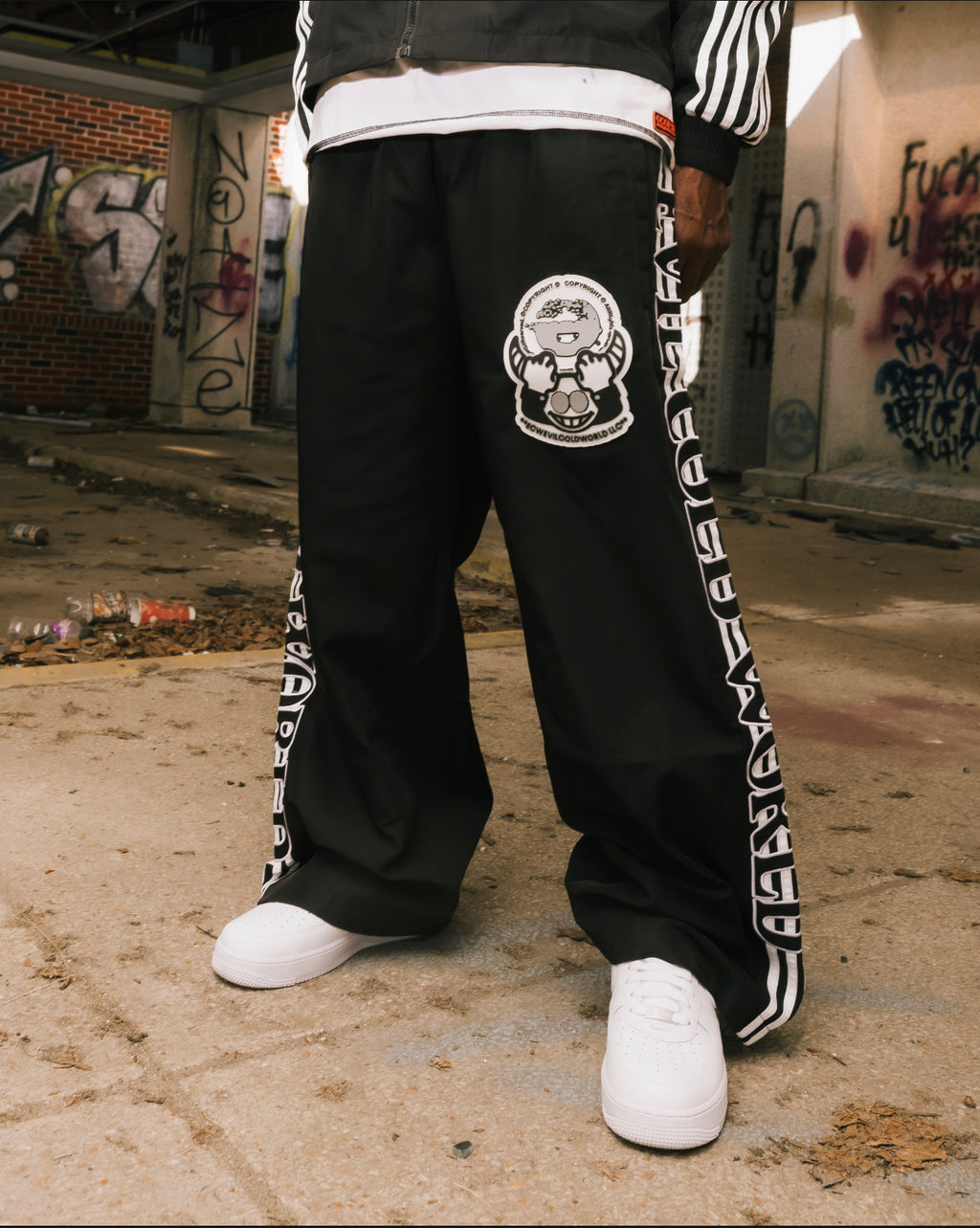 ECW N.CLAIBORNE [TRACK PANTS]