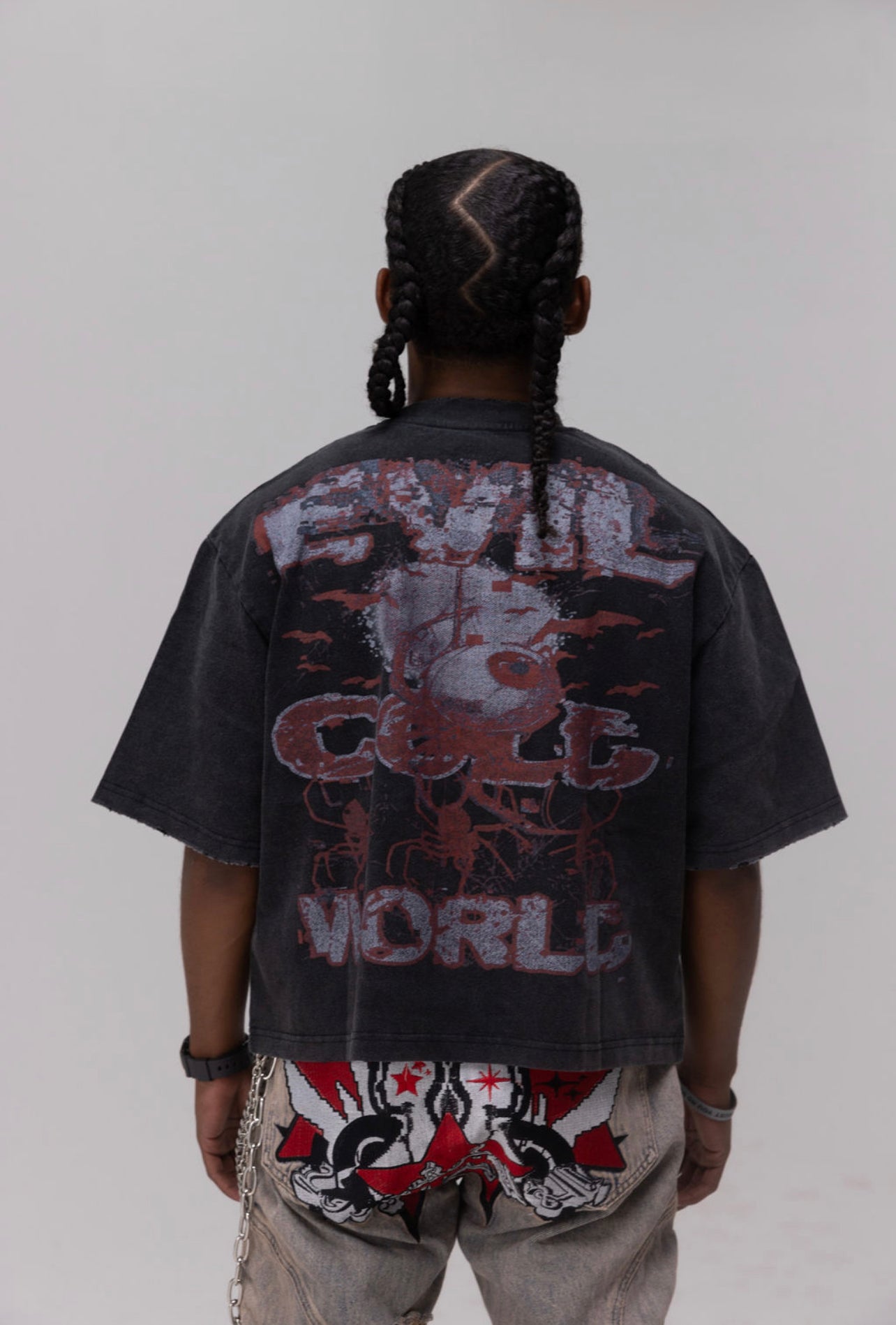 ECW SPIDER [CROP T-SHIRT]