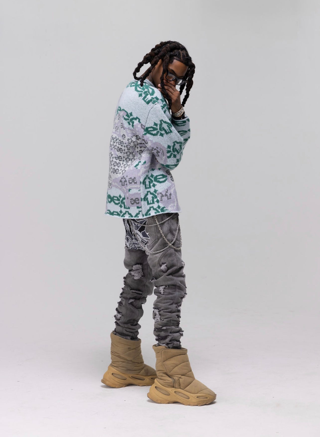 HARDHEAD [SWEATER GREEN]