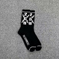268 LOGO SOCKS BLACK**