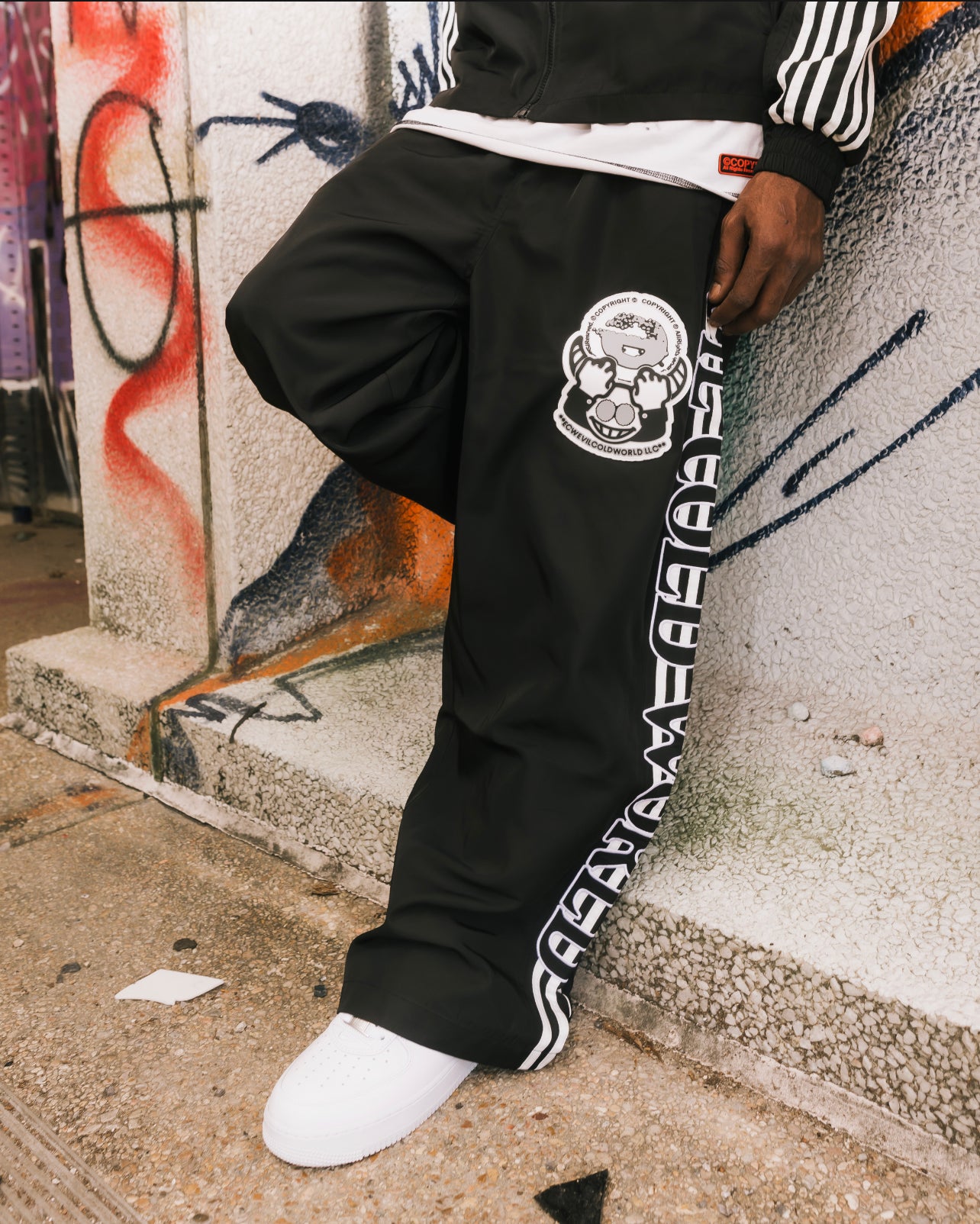 ECW N.CLAIBORNE [TRACK PANTS]