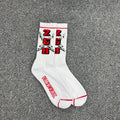 268 LOGO SOCKS RED**