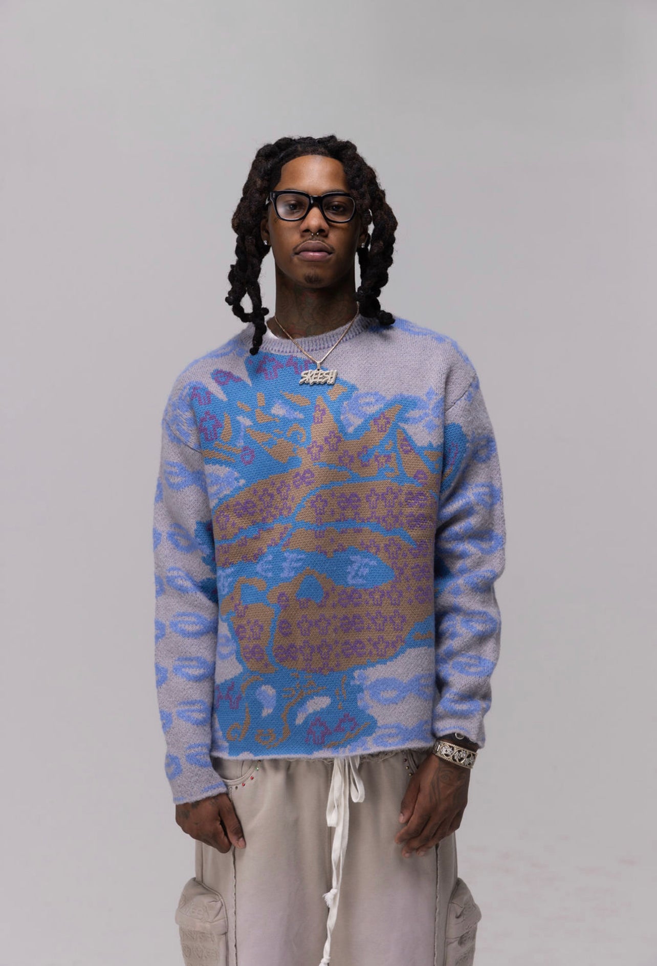 HARDHEAD [SWEATER BLUE]