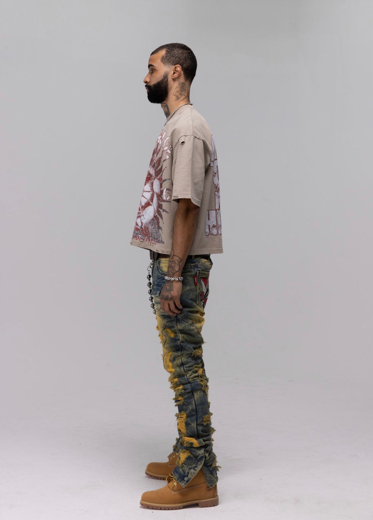 *Shaddah [DENIM DIRTY YELLOW]