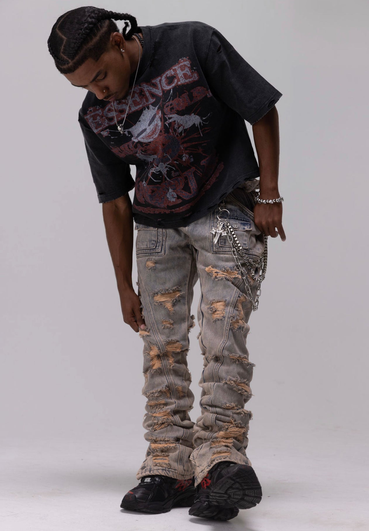 *Shaddah [DENIM DIRTY BLUE]