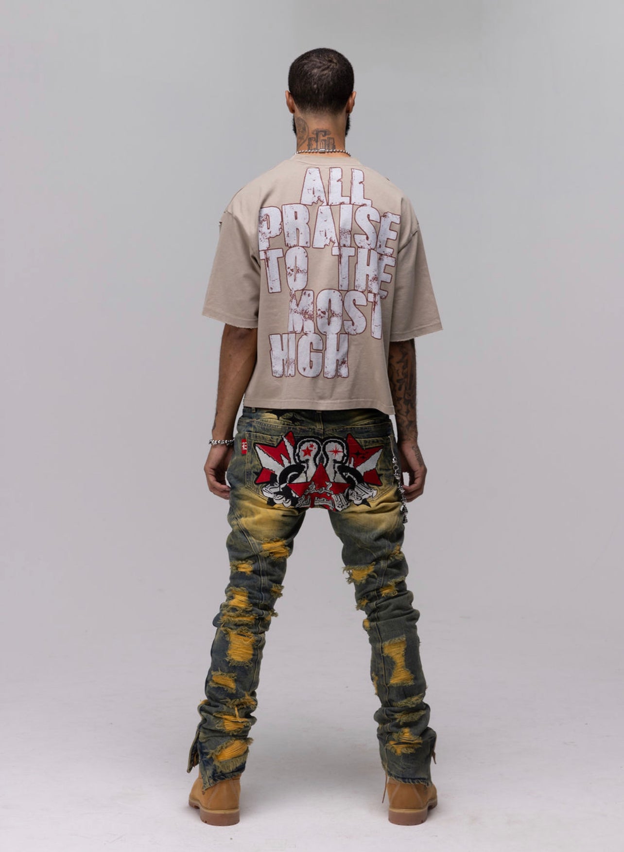 *Shaddah [DENIM DIRTY YELLOW]