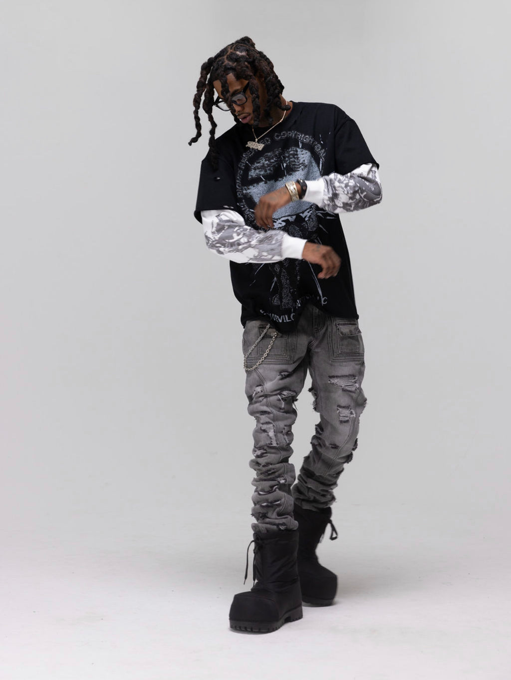 *Shaddah [DENIM ASH]