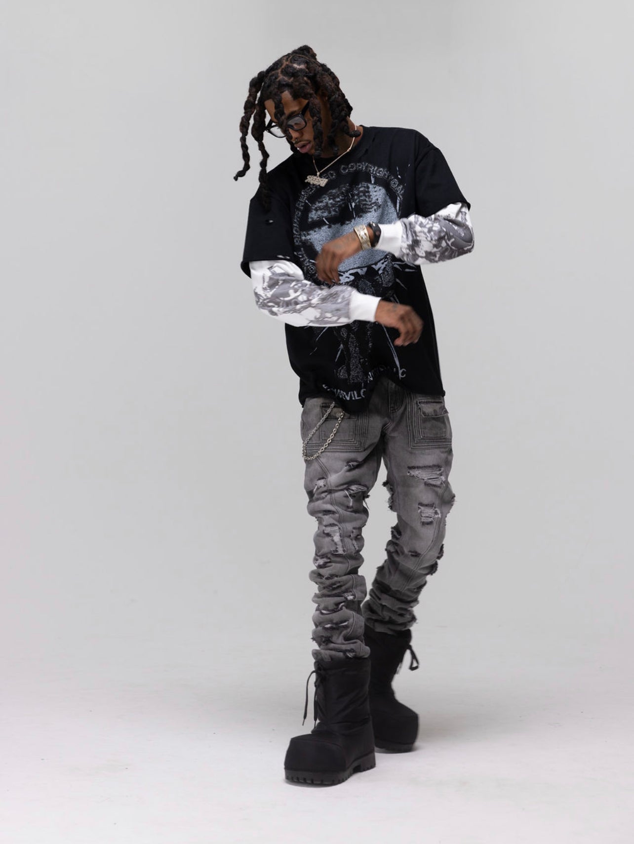 *Shaddah [DENIM ASH]