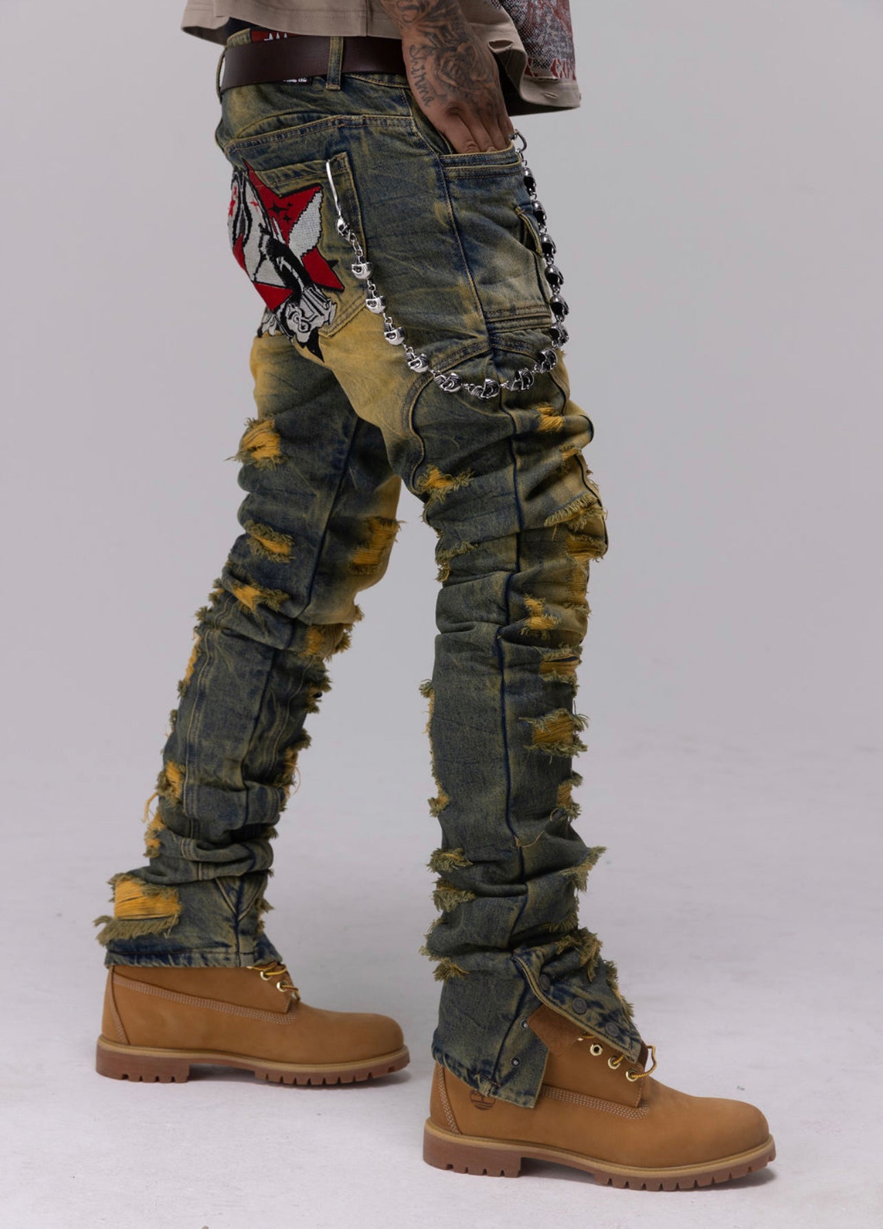 *Shaddah [DENIM DIRTY YELLOW]