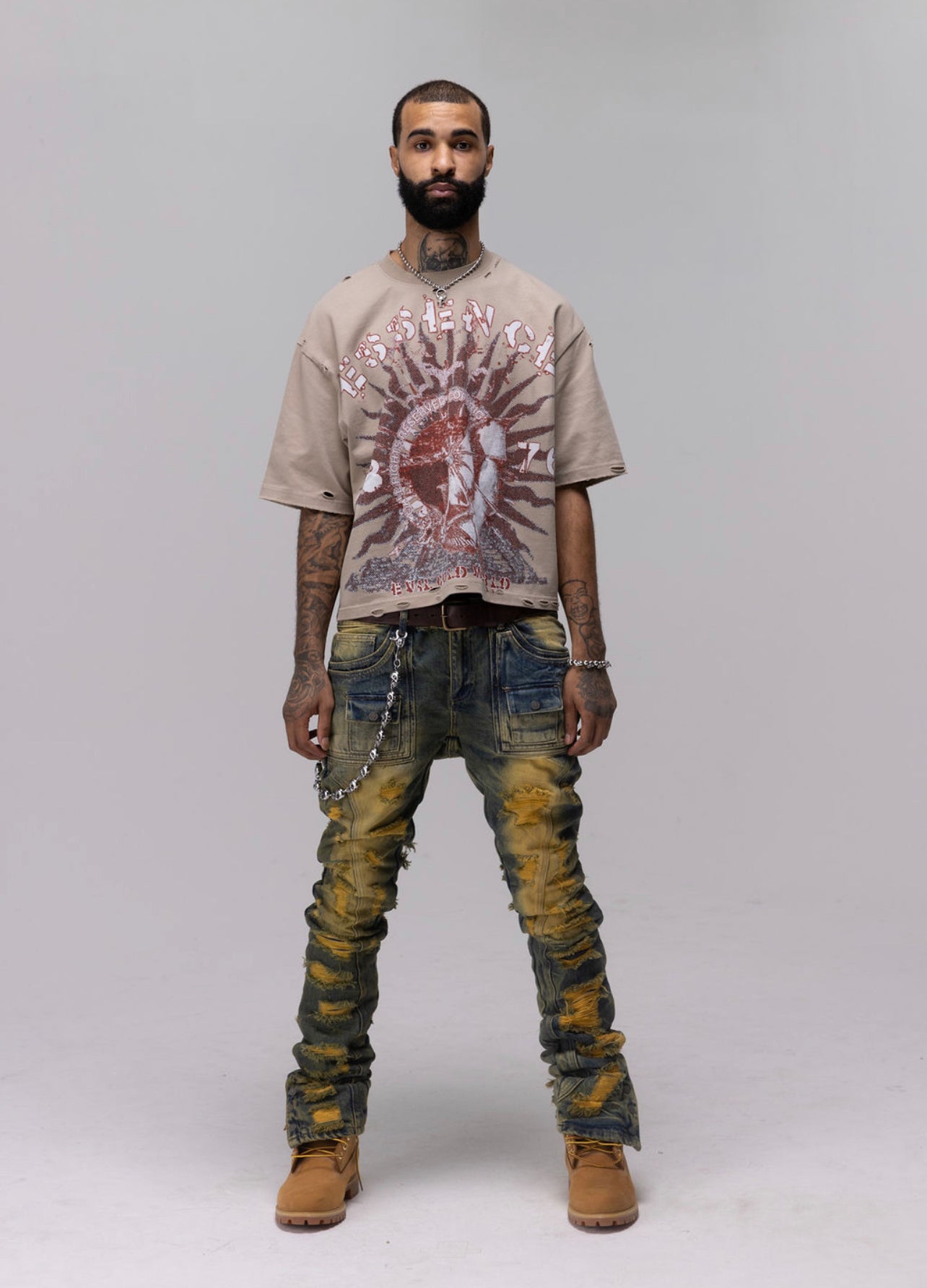 *Shaddah [DENIM DIRTY YELLOW]