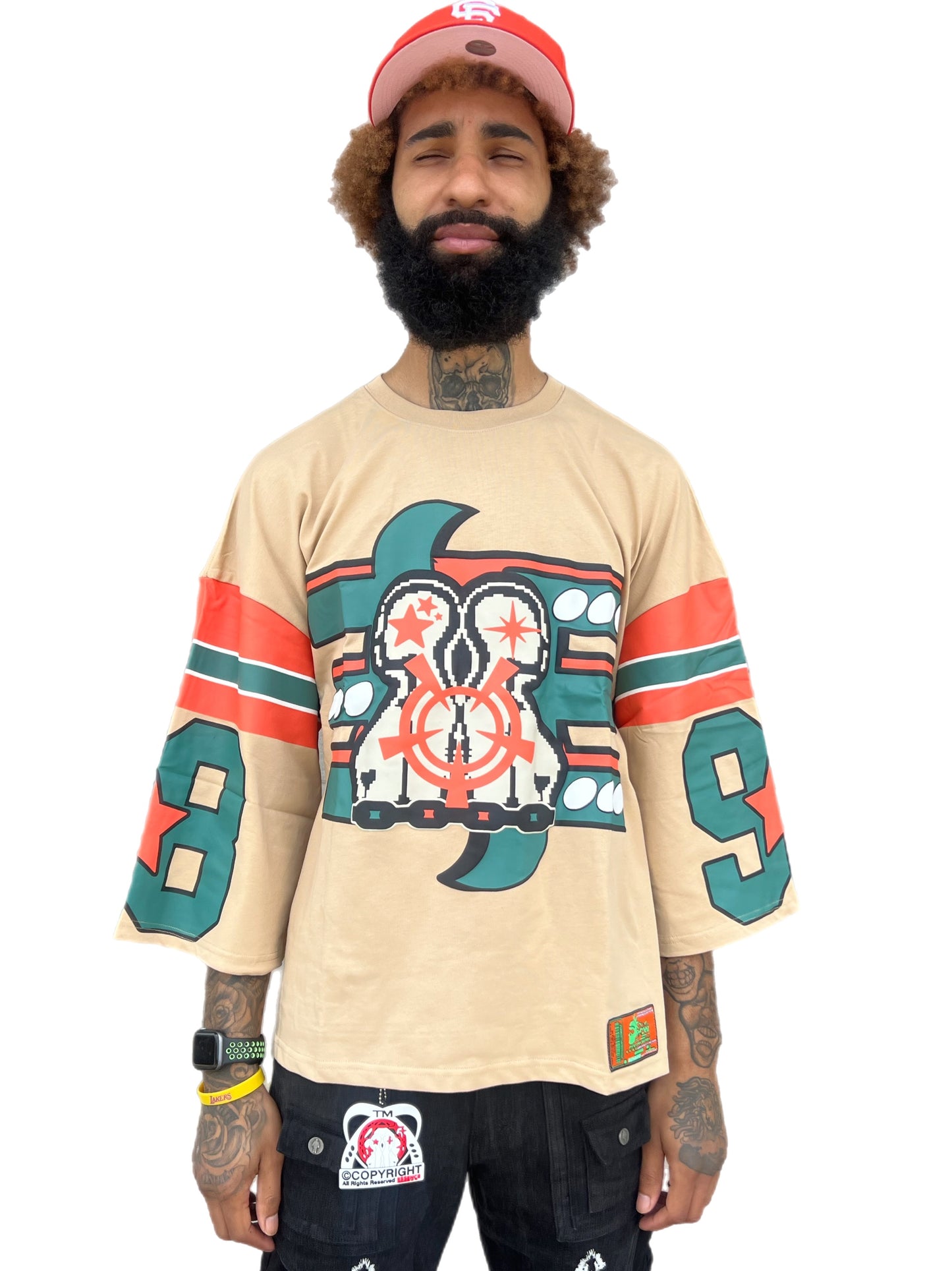 FOOTBALL T-SHIRT [BRICKS]